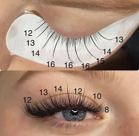 spiked lashes
